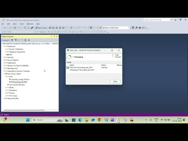 SQLSession63 | SQL Server Backup All User Databases Using T-SQL | Automated Backup Script Tutorial