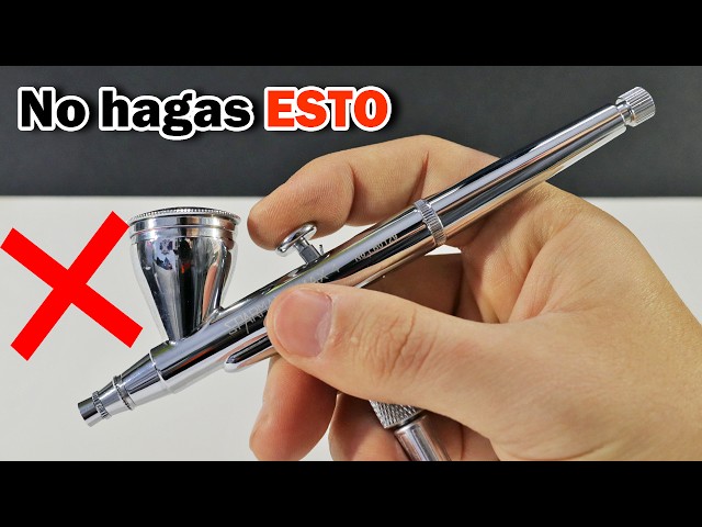 7 PROBLEMAS CON AERÓGRAFO Y SUS SOLUCIONES ⚠️​ (atascos, salpicaduras, burbujeo…) ⚠️​
