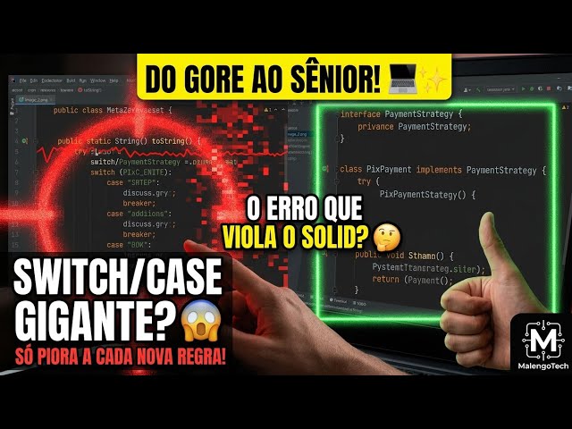   Como Eliminar Switch/Case Gigante em Java | Refatoração Clean Code e SOLID