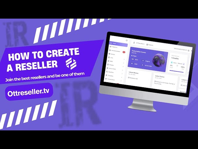 How to Create Reseller in Mega Ott