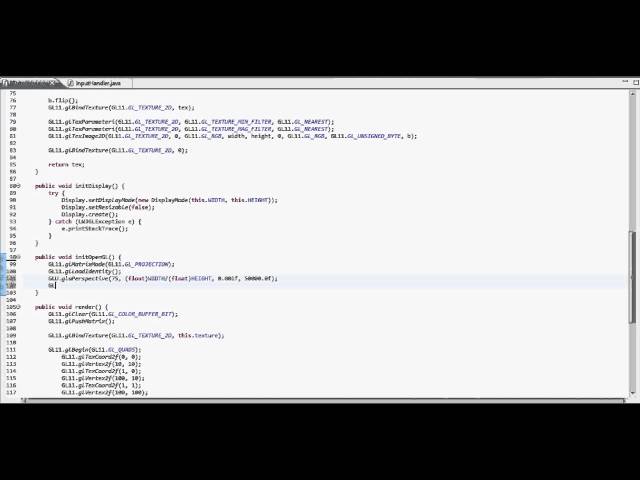 LWJGL Tutorial 8 - Starting 3D