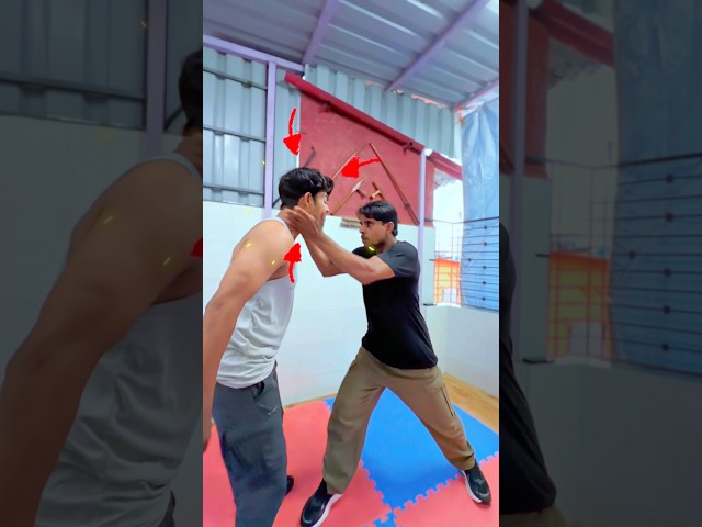 Selfdefense amazing combat kungfu palm skills technique and tutorial 🥋💥#selfdefense #kungfu #short