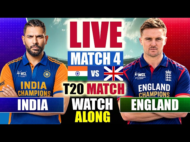 🔴 LIVE: IND vs ENG Champions Live Audio Commentary | India Champions vs England Champions Live