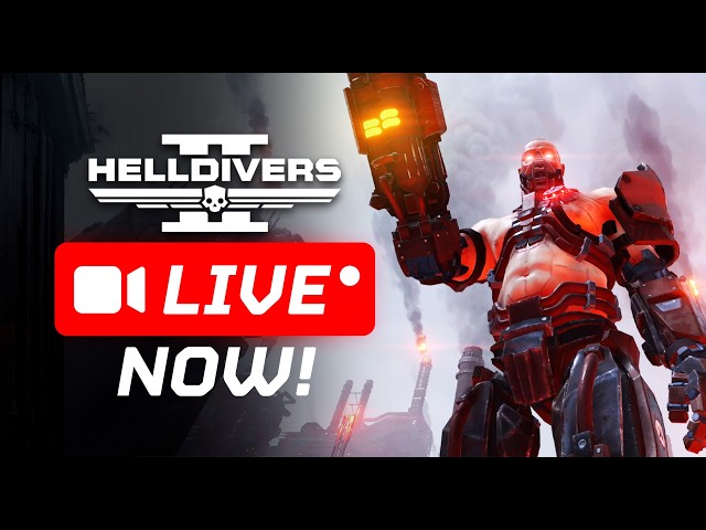 Helldivers 2 - Repelling Cyborgs on Fury