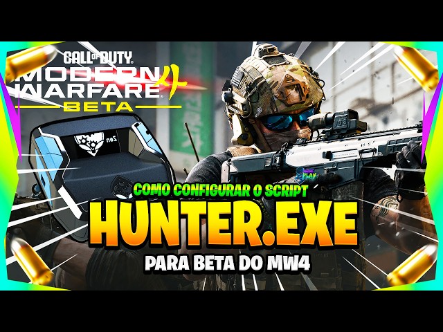 🔥HUNTER.EXE: THE SECRET AIM COMMAND IN THE MW4 BETA!🔥