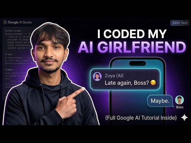 Building an AI Girlfriend in 2026? (Full Code Setup with Google AI)