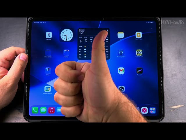 iPad Pro M5 Enable Dark Theme for Websites with Firefox