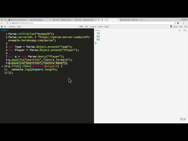 EP17 - Parse Server: Performing counts and contained queries