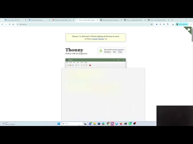 Python: Thonny 1 (spa)