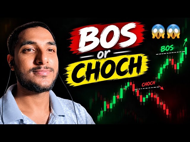 BOS & CHOCH Explained 🔥 | Market Structure Ka Sabse Important Secret!