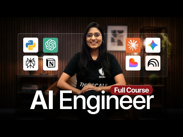 AI Engineer Full Course  | 16+ Hours | Beginner to Pro | Build Real AI Projects