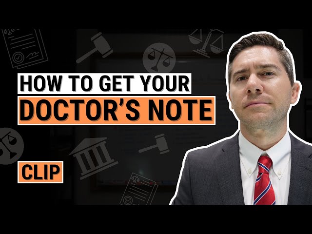 How to Get a Doctor’s Note for Accommodations at Work