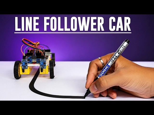 Line follower car | Line follower Robot using Arduino #electronic #electriccar 
