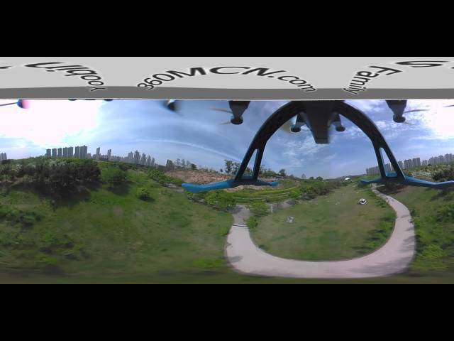 Hexo+, Giroptic 360 cam Test #01