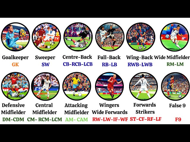 Every Position In Soccer Explained