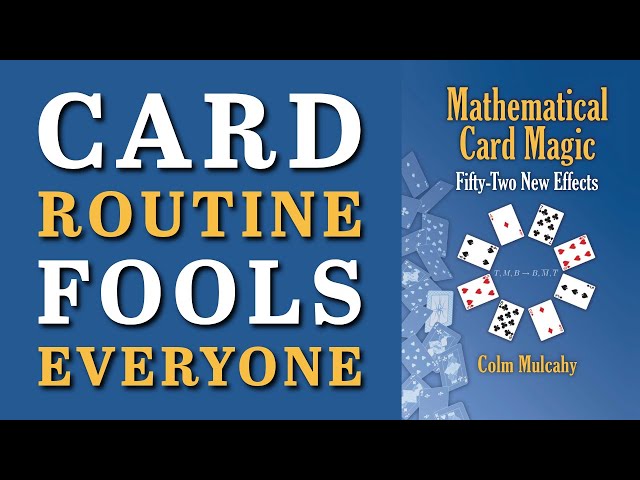 INCREDIBLE Card Trick AMAZES Professional MAGICIANS! (Absolute Math Magic 💎)