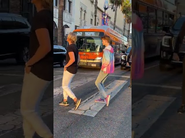 NIGHTMARE MOONWALK! Hollywood with Merrick & @ShaneNagy Run!! #Shorts