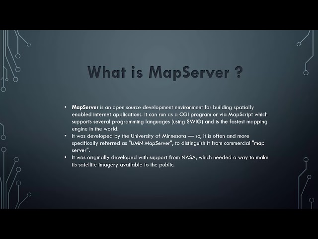MapServer