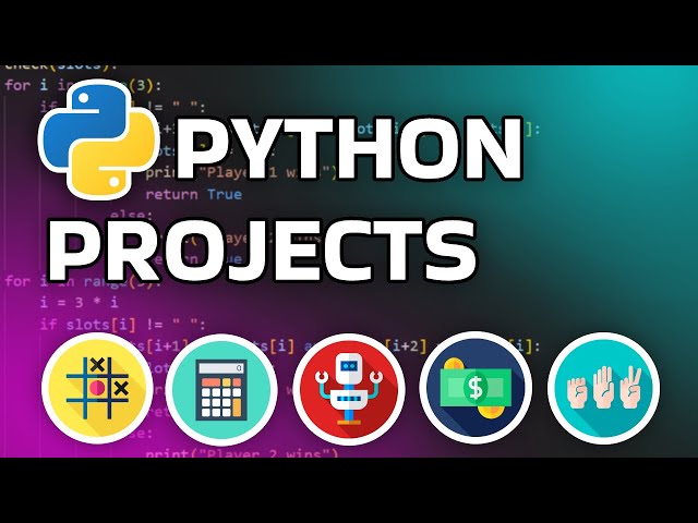 6 Awsome Python Projects (beginners)