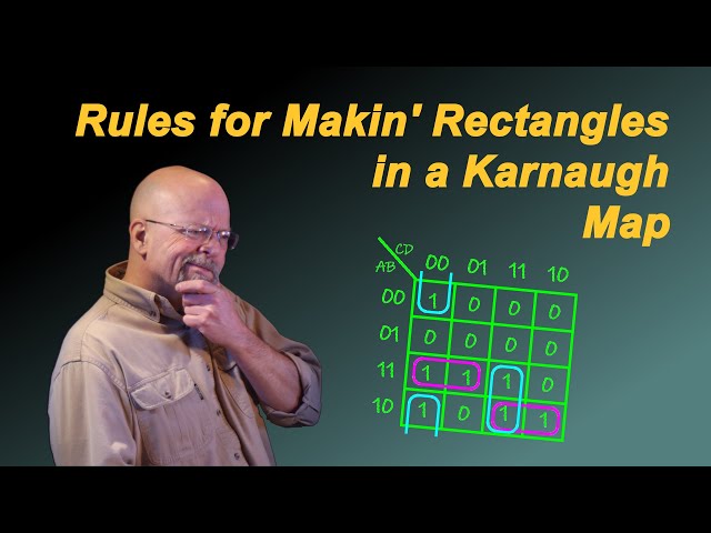 Ep 041: Rules for Makin' Karnaugh Map Rectangles