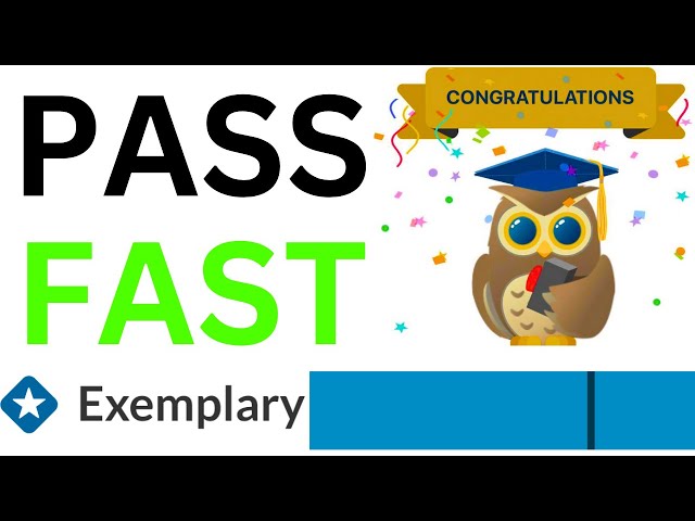 How to Pass Courses at WGU as Fast as Possible
