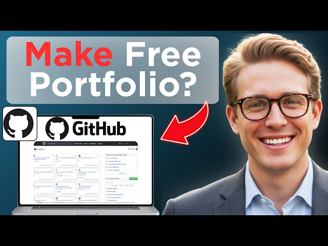 How to Make a Free Portfolio Website in Under 10 Mins! - With GitHub Pages (Easy Guide)