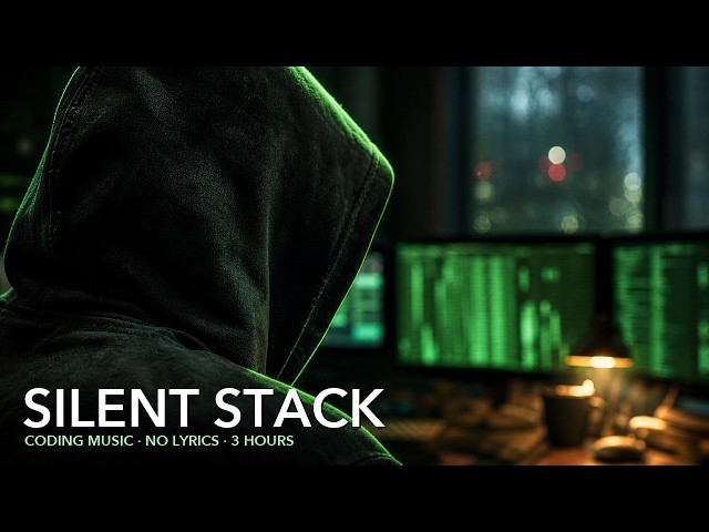 SILENT STACK | Cyberpunk Coding Music | Dark Ambient for Deep Focus & Programming
