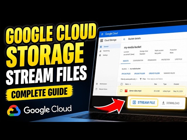 How to connect Google Cloud Storage to stream files in Node - Complete Guide