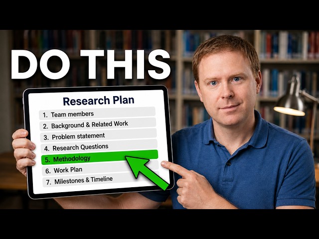Planning a Research Project [Lecture]