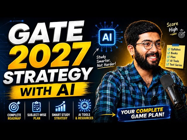 [A-Z] GATE 2027 Strategy with AI | Telugu | Vamsi Bhavani