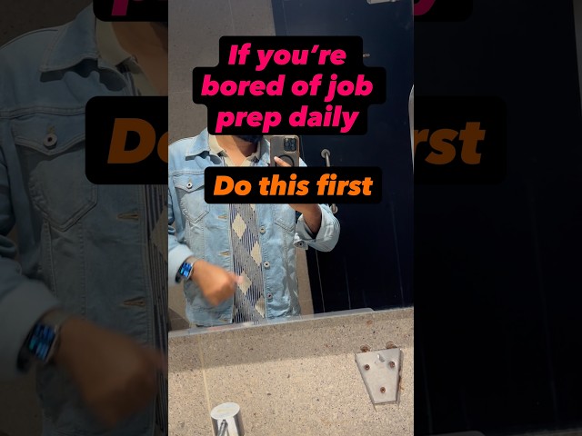 If you’re bored of job prep daily..Check out and follow for real tech videos