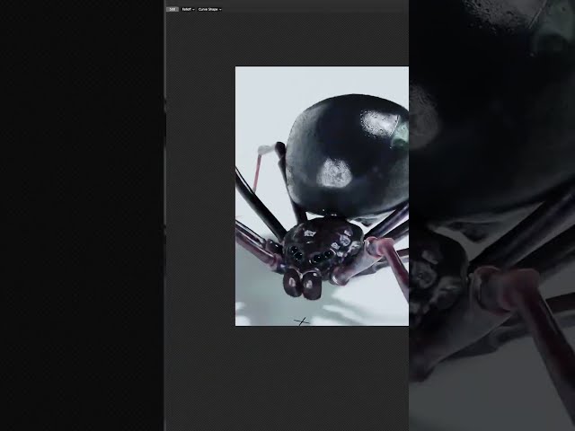 BREAKDOWN 🕷️ CGI Spider — Blender 3.4 — Inspired by @polyfjord