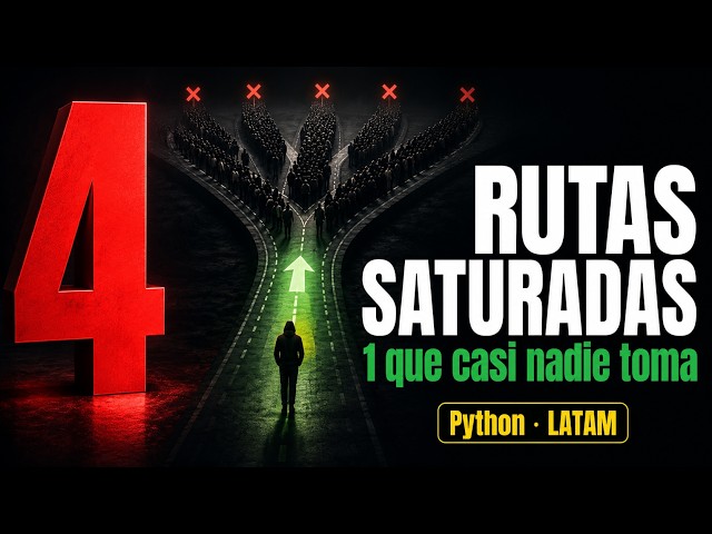 You Finished Your Python Course. There Are 5 Paths, And 4 Are Saturated