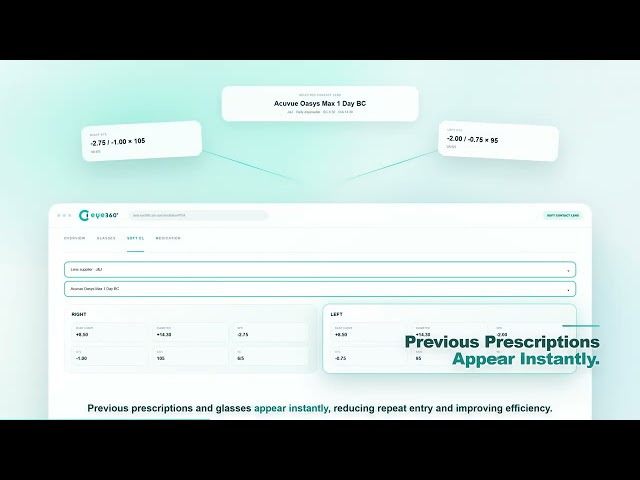 Introducing Eye360° — Connected Intelligence for the Future of Cloud-Based Optometry Management