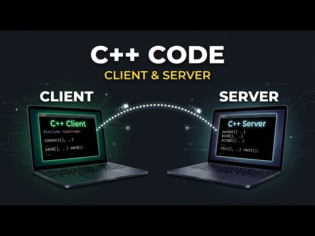 Simple C++ Client & Server Setup code