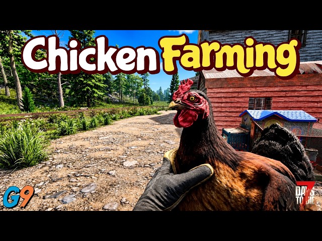 Chicken Farming in 7 Days To Die - Update 3.1