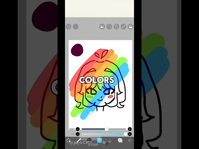 How to easily colour ur lineart#art#ibispaintx#blowup#drawing#dontflop#tutorial#shorts#fypp#fyp#cool