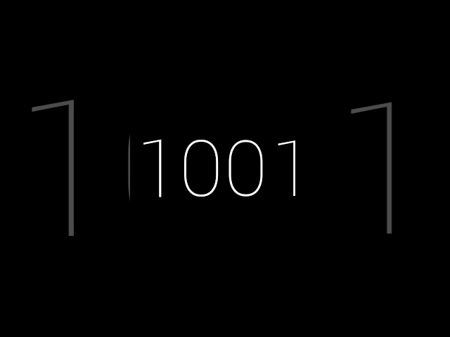 0 to 2^5 In binary with sound