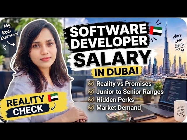 Software Developer Salary in Dubai 🇦🇪 | Exposed Reality, Junior to Senior Ranges, and Hidden Perks