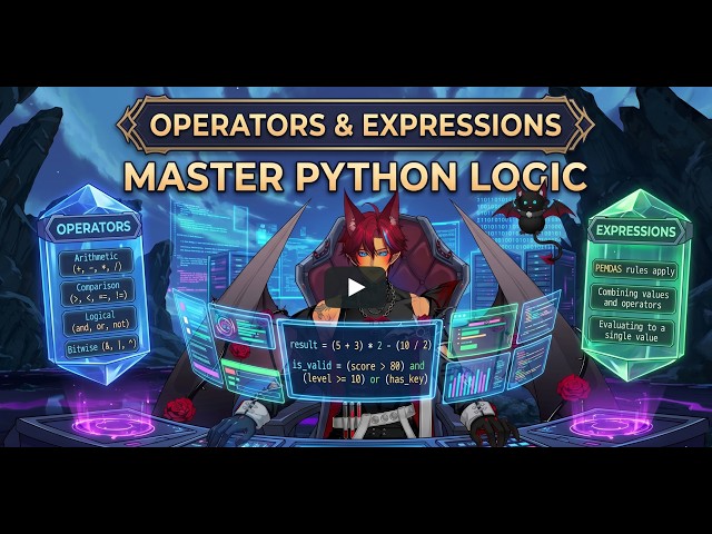 operators and expressions - CH1 - python class 12 - CBSE syllabus