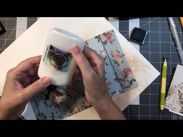 Craft with me/ mini folio/journal project. #crafttutorial