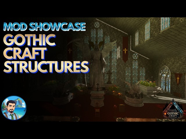 Ark Mod Showcase: Gothic Craft Structure Skins | Premium Gothic Build Mod