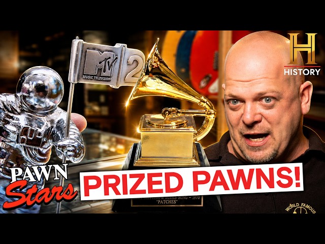 LEGENDARY Music & Sports Awards Worth Big Money | Pawn Stars