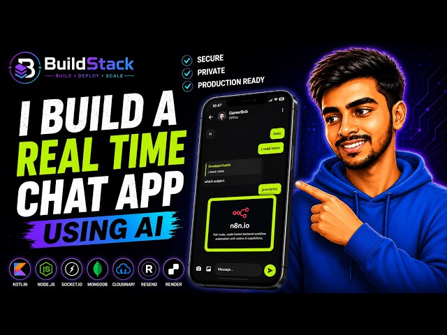 I build a real time chat app using AI (kotlin + node + antigravity)