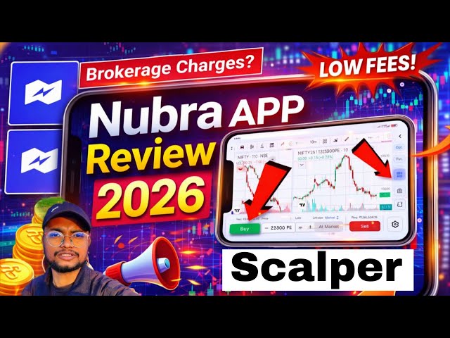 Nubra Trading App Scalper Review || Nubra App Review 2026 ||  Brokerage Charge?