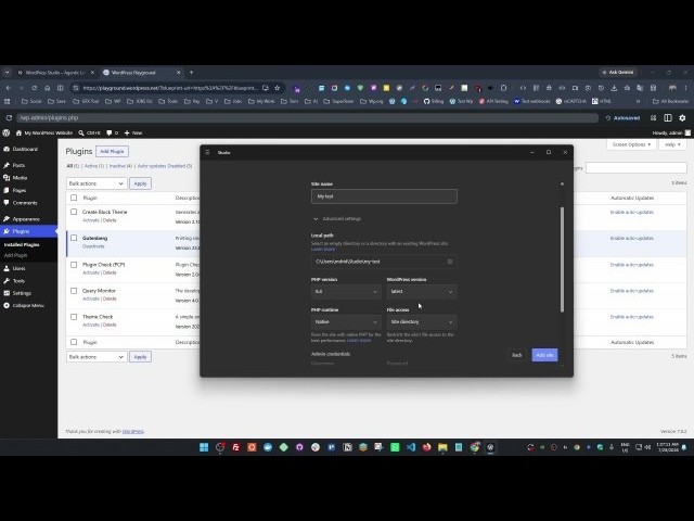 How to Use WordPress Locally with WordPress Studio