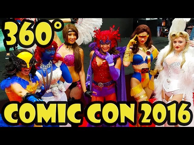 360° Video Inside San Diego Comic Con 2016