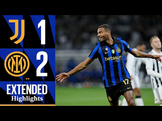 DIMARCO AND DIOUF DECIDE THE DERBY D'ITALIA IN PERTH 😎 | JUVENTUS 1-2 INTER | EXTENDED HIGHLIGHTS 🖤💙