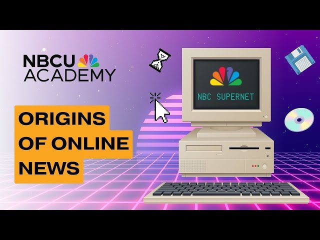 The First Digital Journalists from NBC News and history of the SuperNet