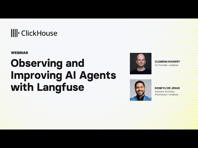 Observing and Improving AI Agents with Langfuse